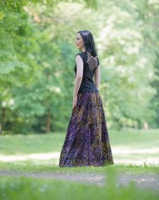 dlouhá sukně bali batika