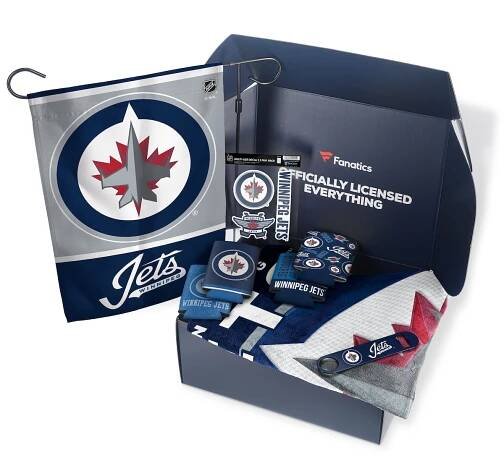 Winnipeg Jets Fanatics Pack Tailgate Game Day Essentials Gift Box - $80+ Value