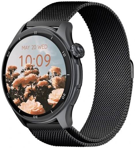 Chytré hodinky Madvell Talon 2 s GPS a bluetooth voláním černé s kovovým řemínkem
