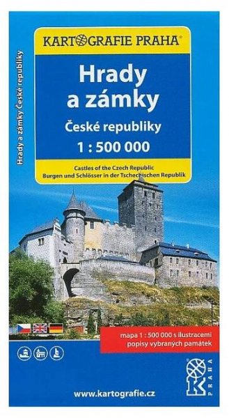 HRADY A ZÁMKY ČESKÉ REPUBLIKY - TURISTASHOP - turistické knihkupectví