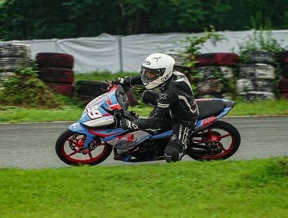 bezplatná Motocyklové Závody V Tarlac City, Filipíny Základová fotografie