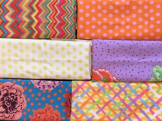 Kaffe Fassett Fabric Club - Petting Fabric