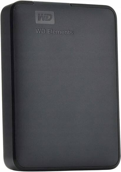 Disk WD Elements Portable 5TB HDD Černý