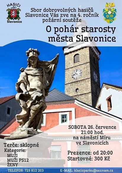 O pohár starosty města Slavonice