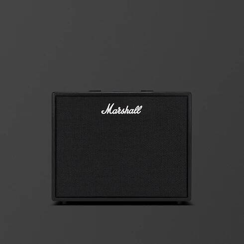 Front facing image of the Marshall CODE50 Combo.
