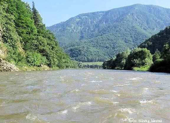 Kilometráž řeka Orava, země Slovensko - Vodácký průvodce www.raft.cz 