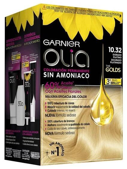Garnier Olia Permanent Hair Color - 10.32 Platine Gold
