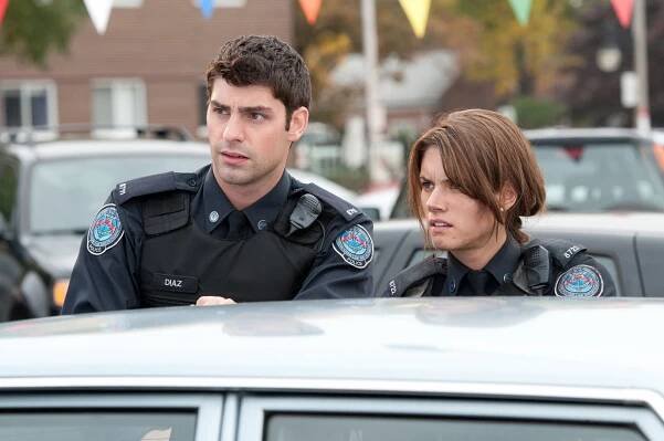 Rookie Blue - Žhář - Z filmu - Travis Milne, Missy Peregrym