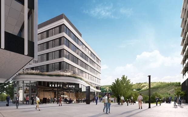 Fotka: Port7 nabídne kavárny, restaurace i fitness centum