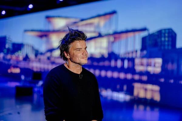 Bjarke Ingels představil v Praze architektonickou studii Vltavské filharmonie - Materiály pro stavbu