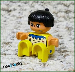 Lego® Duplo® Figurka Dítě Indián Žlutý