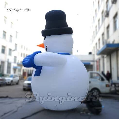 inflatable snowman replica