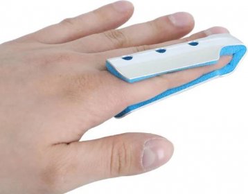 Hlinikový stabilizátor prstu