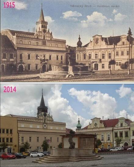 Přehled srovnávacích fotek: HAVLÍČKŮV BROD 2 (Kraj Vysočina)