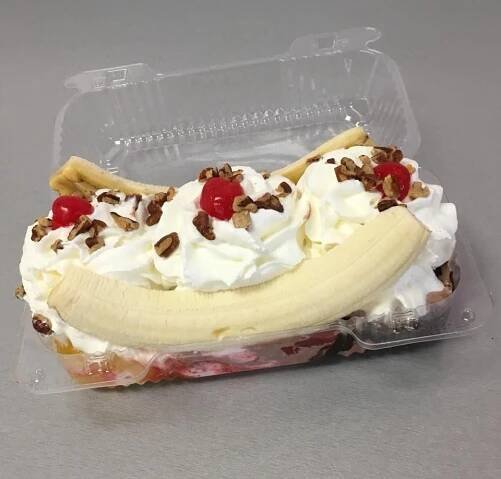 A banana split