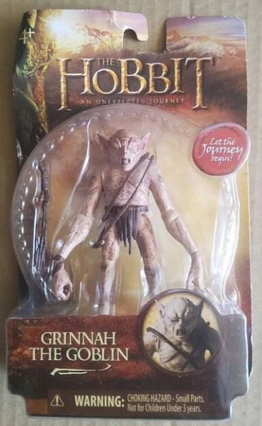 Figurka Grinnah, skřet a hobit