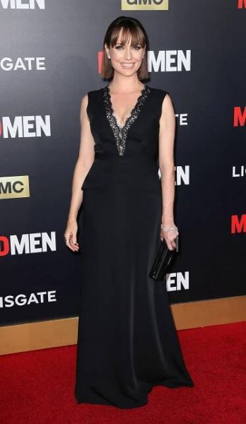 Julie Ann Emery at an event for Šílenci z Manhattanu (2007)