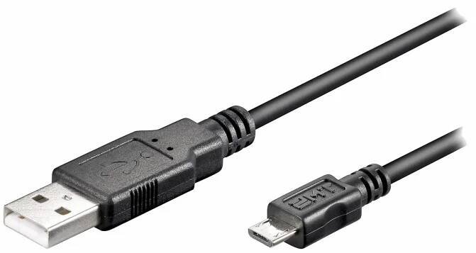 Datový kabel USB - micro USB, 0,15m