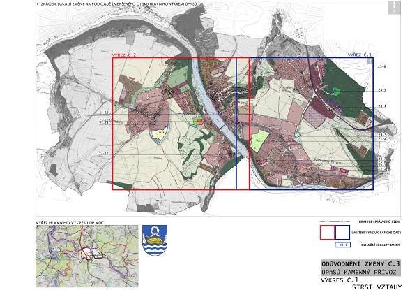 Územní plán a projekty – Kamenný Přívoz