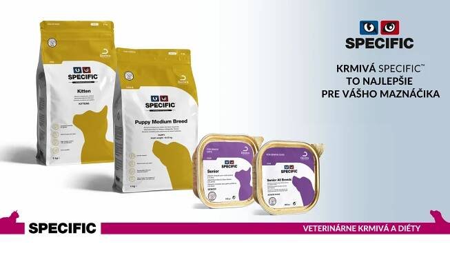SPECIFIC™ – pochúťky ⋆ CYMEDICA - partner pre veterinárnych lekárov