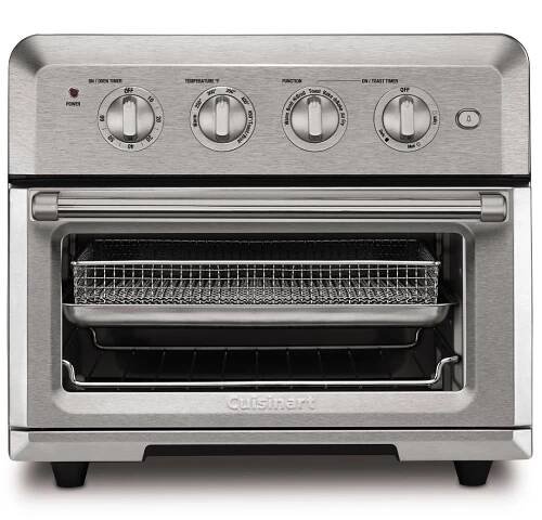 Cuisinart Air Fryer Toaster Oven Stainless Steel CTOA-122: 1800W, Convection Bake, Broiler, Cool Touch, 3-Year Warranty, 1 of 9