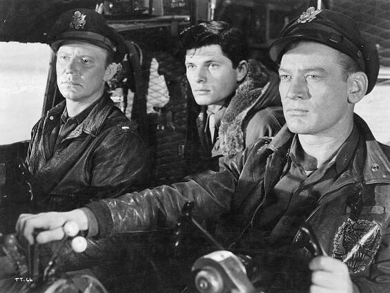 Věc - Z filmu - Dewey Martin, Kenneth Tobey