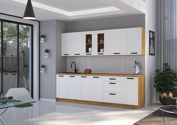 Kuchyňská linka LUNA artisan + sestava 260 cm