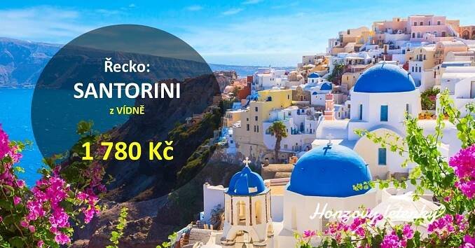 Červnové letenky na SANTORINI - Honzovy letenky