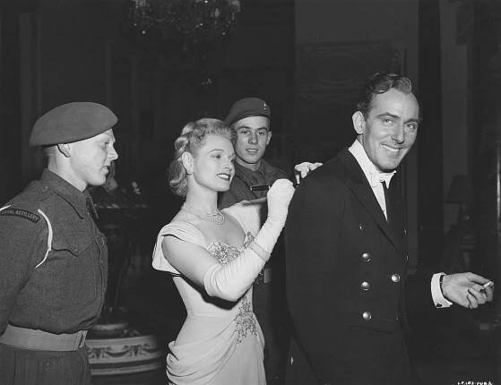 Spring in Park Lane - Z natáčení - Anna Neagle, Michael Wilding