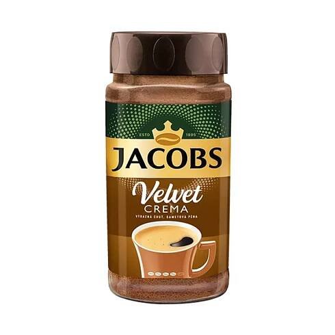 Instantní káva Jacobs Velvet Crema v akci levně | Kupi.cz