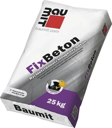 Baumit Rychletuhnoucí beton Baumit FixBeton 25 kg