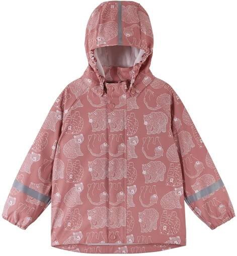 Detská bunda do dažďa Reima Vesi - Rose blush - Skibi Kids