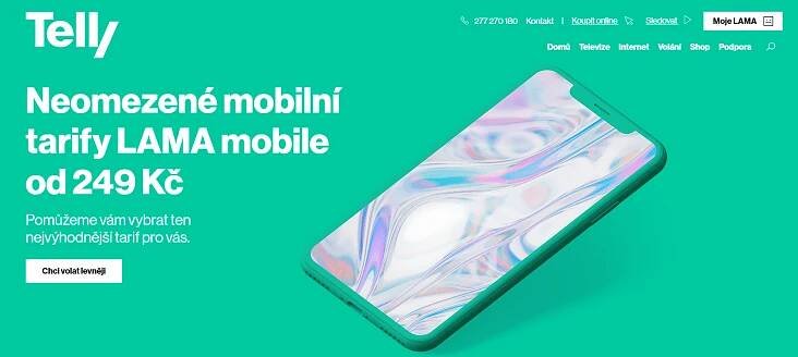 LAMA mobile (Telly) Recenze