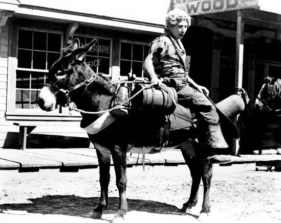 GO WEST, Harpo Marx, 1940
