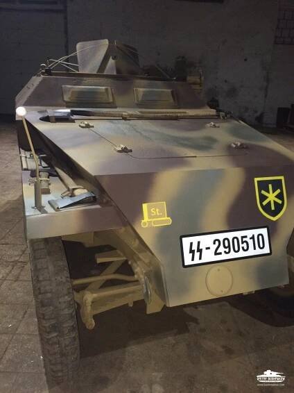 Sd.Kfz. 250/3 ausf B — Dmitry Bushmakow Restoration