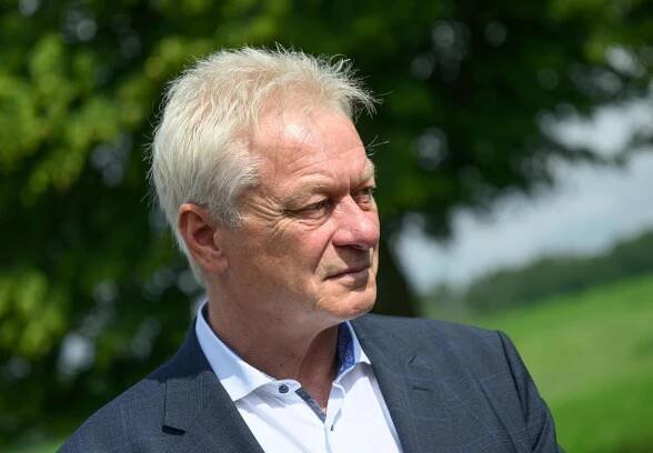Alois Rainer (CSU), Bundesminister für Landwirtschaft, Ernährung und Heimat, in Brandenburg.