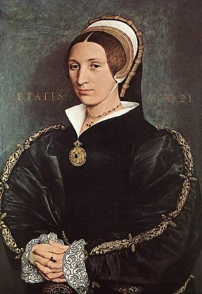 dvorná dáma Anny Boleynovej, Jany Seymourovej, Kataríny Howardovej a Kataríny Parrovej