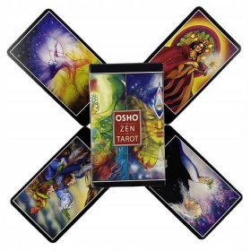 Osho Zen Tarot karty 79 pas Oracle anglicky v