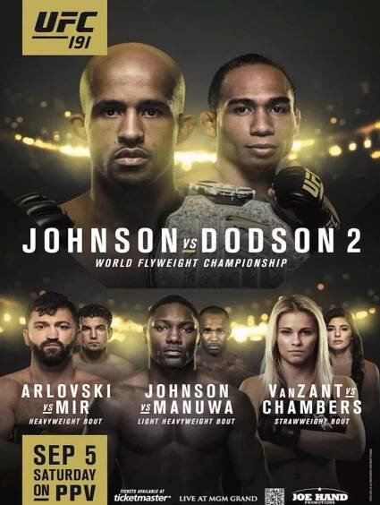 UFC 191: Johnson vs. Dodson 2 (2015)