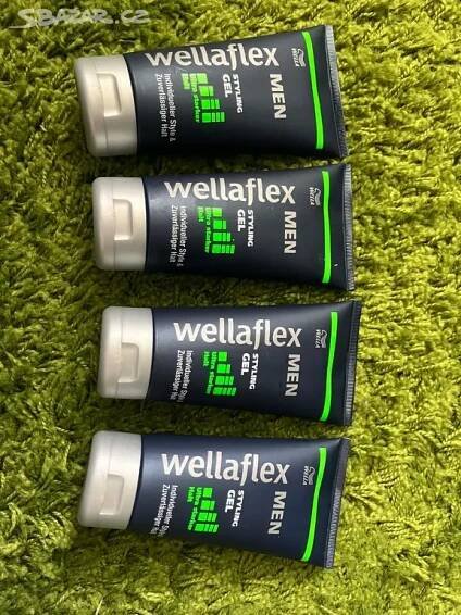 4x Wellaflex MEN Ultra Strong styling gel 150ml