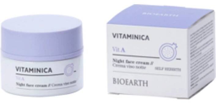 BIOEARTH VITAMINICA noční krém s vitamínem A - 50 ml