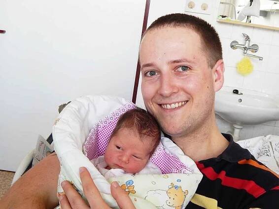 Adéla Závišová, Lysůvky, nar. 12. 3., 47 cm, 2,80 kg. Nemocnice Frýdek-Místek. 
