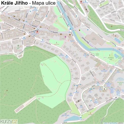 Krále Jiřího - mapy | Kurzy.cz