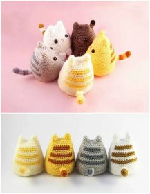 Chat Crochet, Crochet Cat Toys, Crochet Cat Pattern, Crochet Gratis, Crochet Amigurumi Free Patterns, Crochet Ideas