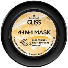 Koupit Maska 4 v 1 "Výživa" pro poškozené, slabé vlasy - Gliss Kur Performance Treat na makeup.cz — foto N2