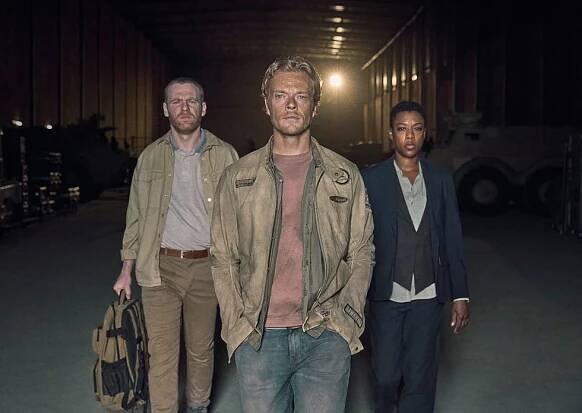 Brian Gleeson, Samira Wiley, Alfie Allen, Atomic