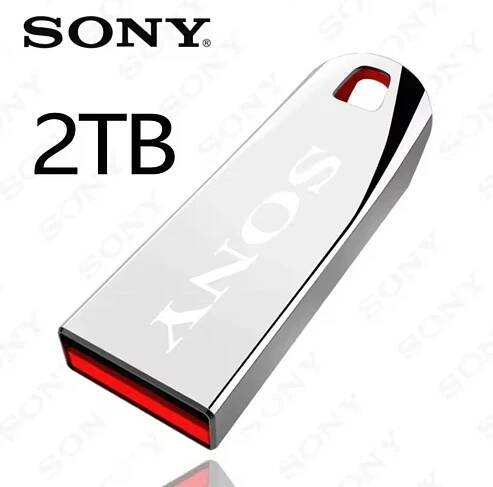 Flash disk SONY 2TB (2048GB) USB 3.0, kovový, stříbrný - Elektro