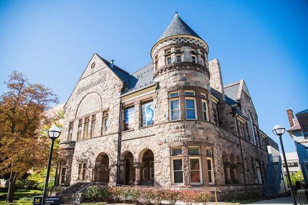 Historic stone house in Ann Arbor, Michigan
