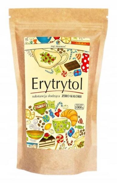 Erythritol 1000 g Pięć Przemian / Přírodní sladidlo