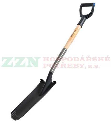 BiG rýč štychar ŽRALOK(zuby) s násadou SDRR, Y rukojeť